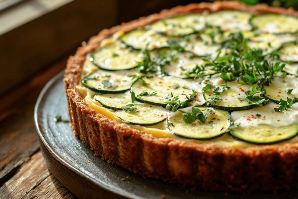 « J’étais prêt à sortir la cuillère à dessert » : ce cheesecake salé au chèvre et courgettes surprend à chaque bouchée