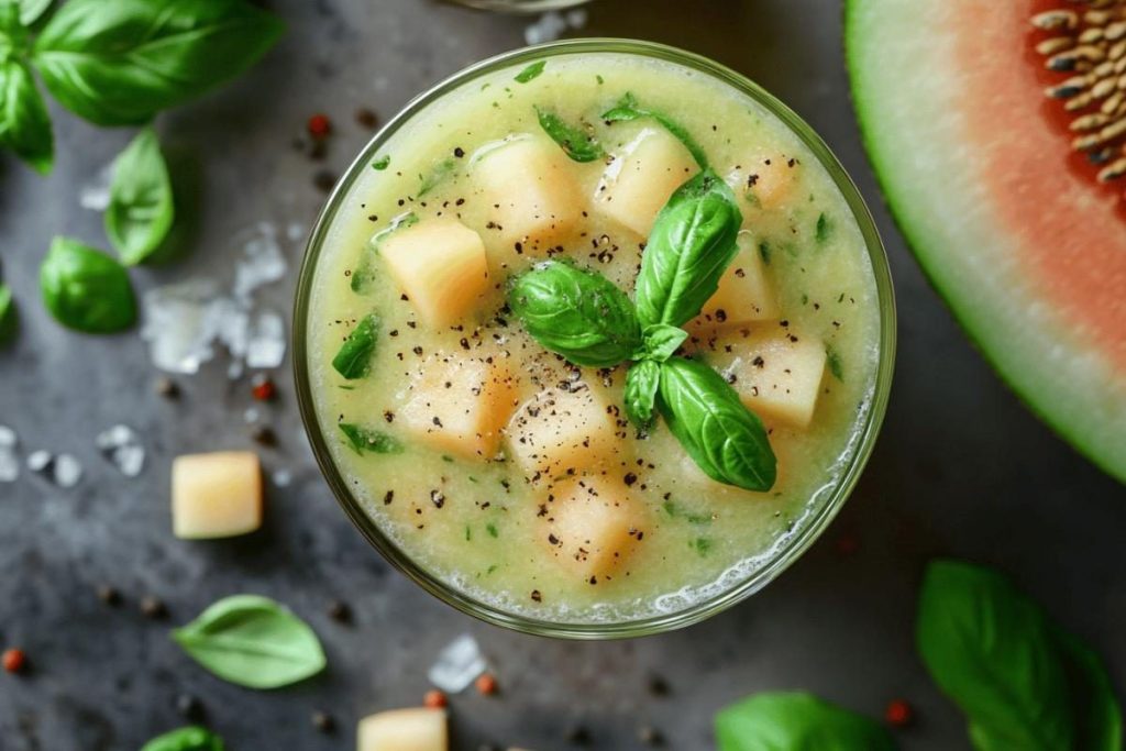 « J’étais sûr que c’était un cocktail » : ce gaspacho de melon et basilic va changer vos apéros
