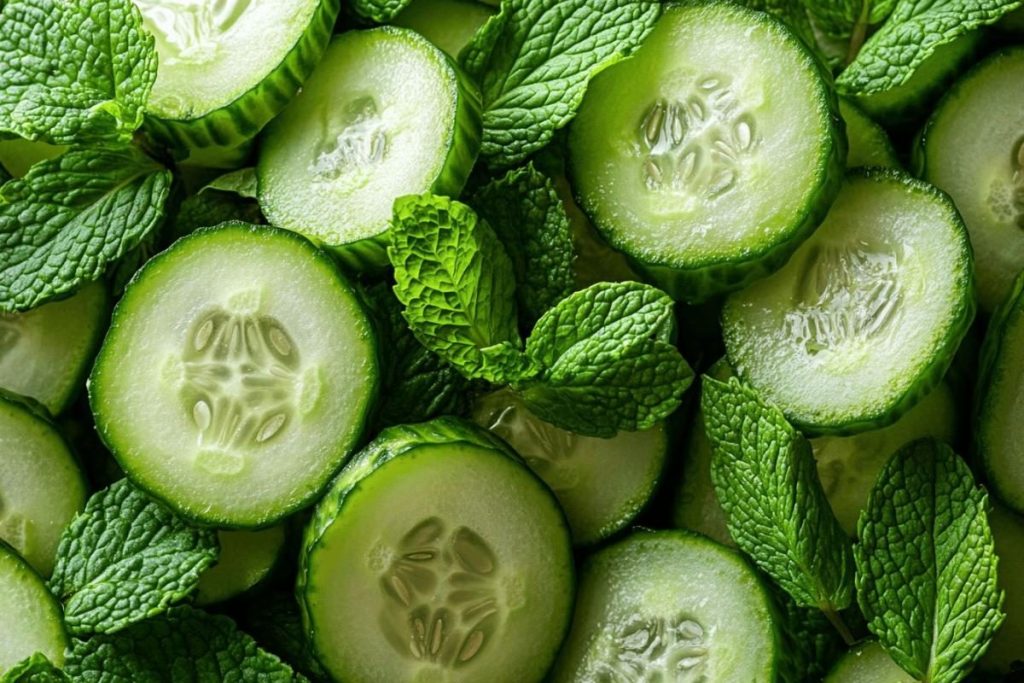 « On dirait un mojito » : cette salade de concombre et menthe explose en bouche