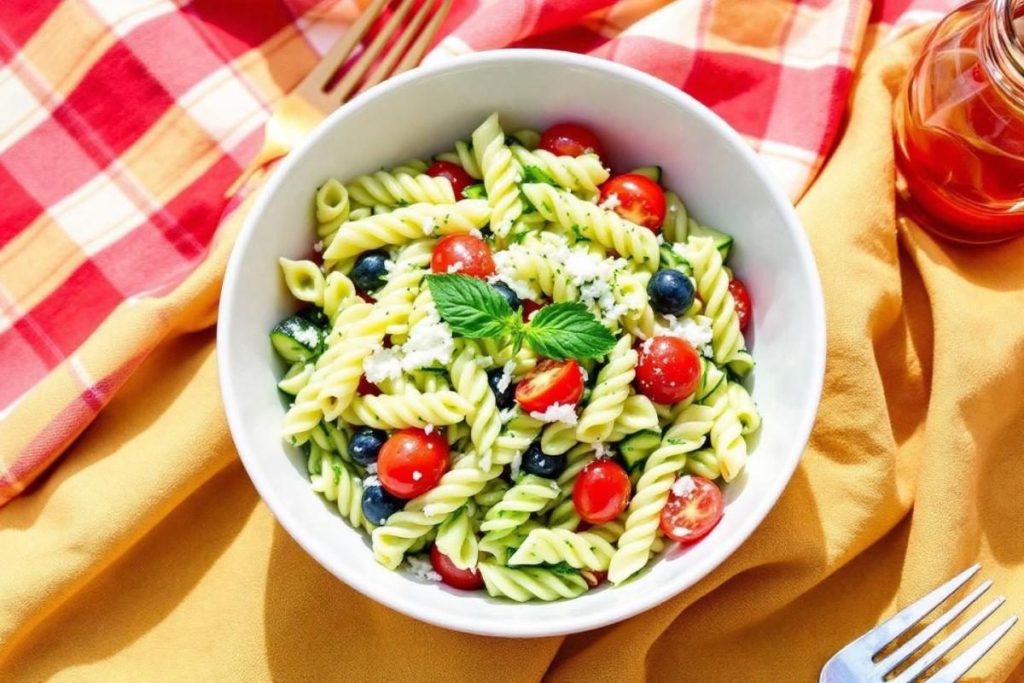 Cet été, tout le monde teste la salade de pâtes au pesto de courgettes : la recette virale, plus healthy et originale que la traditionnelle.