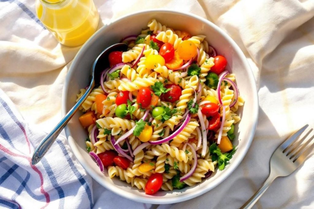 Salade de pâtes sans gluten : la recette anti-ballonnements parfaite pour l’été