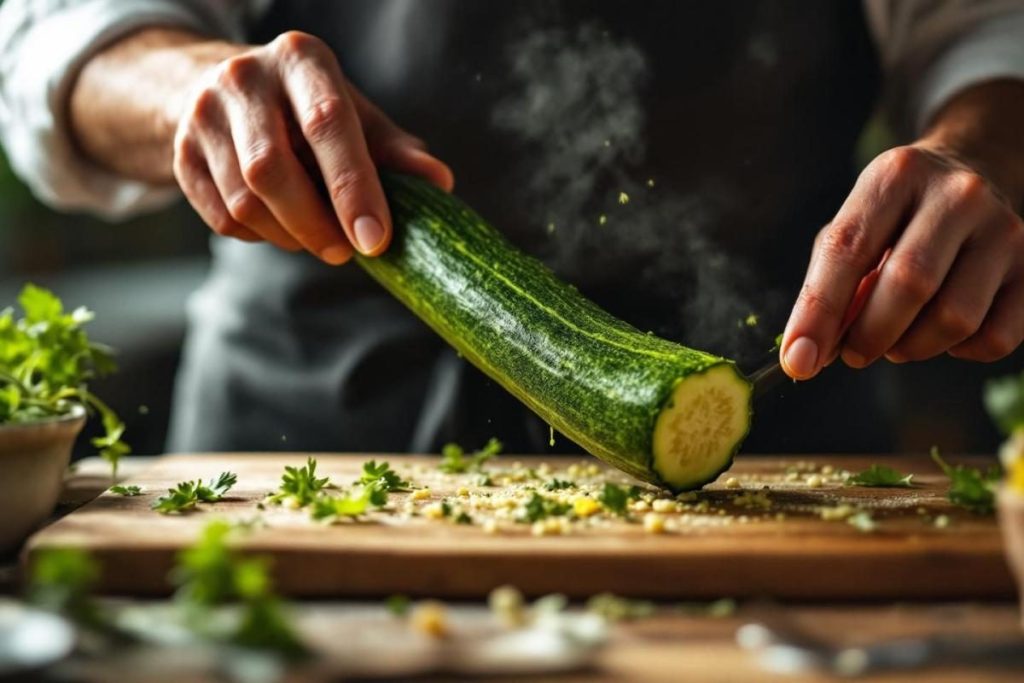 Sa scarpaccia de courgettes fait sensation – la recette estivale d’Alain Ducasse
