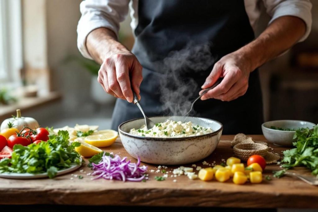 Le secret de Laurent Mariotte pour magnifier une crème de feta