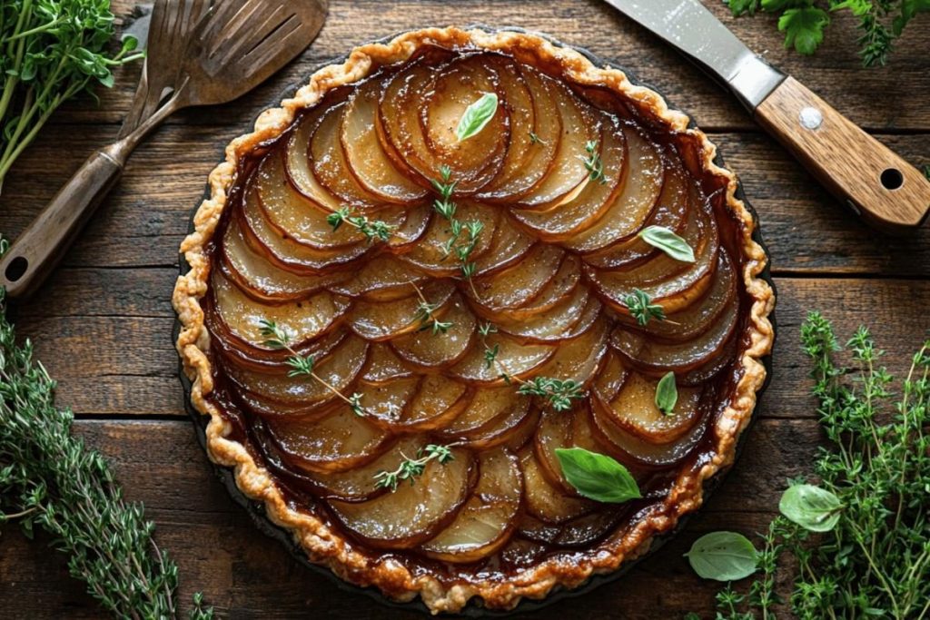 « Ça ressemble à une tarte tatin » : cette tatin d’oignons caramélisés est un bijou estival