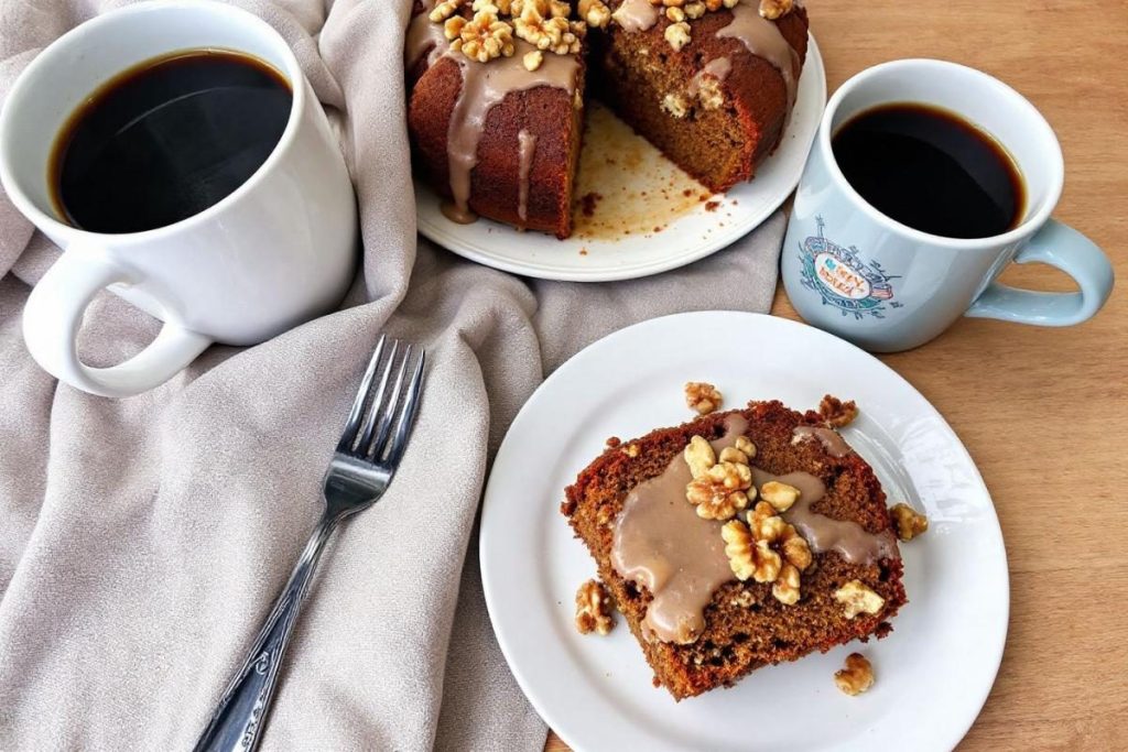 Ce cake moelleux aux noix et épices va transformer vos pauses-café en instant cocooning !