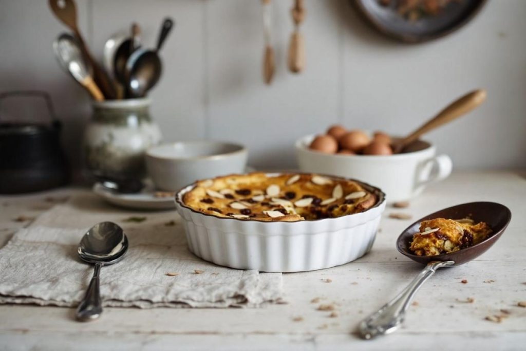 Ce clafoutis raisin-amandes délicatement parfumé va illuminer vos soirées froides – plaisir