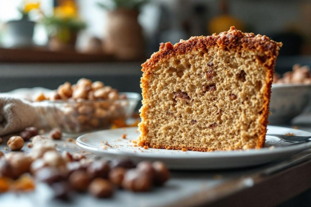 Ce gâteau d’octobre aux noisettes cache une astuce simple : il se termine toujours trop vite