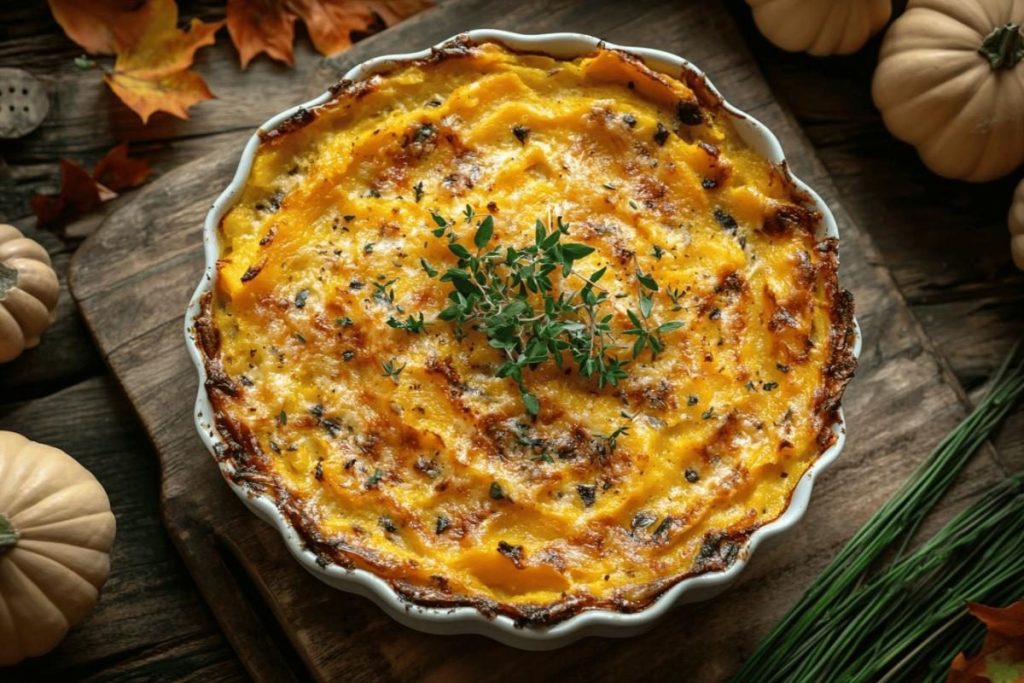 Ce gratin butternut-châtaignes va réchauffer toutes vos soirées d’automne