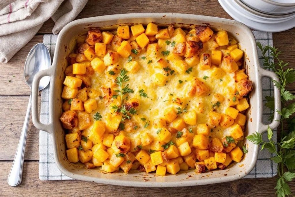 « Depuis que j’ai cuisiné le gratin de butternut de cette façon, toute la famille en redemande »