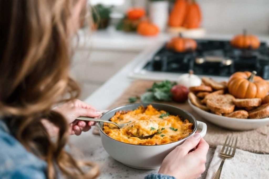 « Depuis que j’ai testé ce gratin de courge au fromage, je ne fais plus jamais le même dîner »
