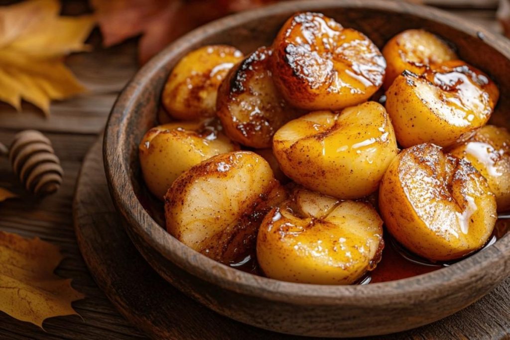 Réalisez les pommes rôties les plus parfumées de l’automne avec seulement 4 ingrédients.
