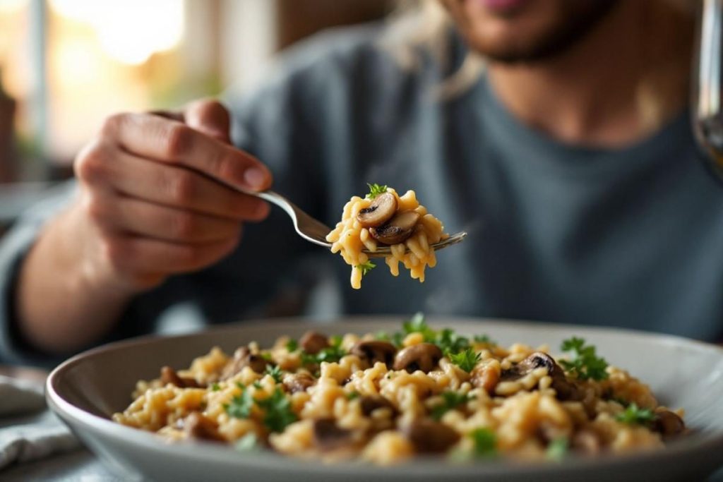 « Je n’aurais jamais cru qu’un simple risotto aux champignons puisse être aussi magique »