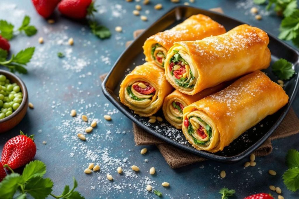 Cette surprenante recette de roulés filo dorés et croustillants va vous faire craquer