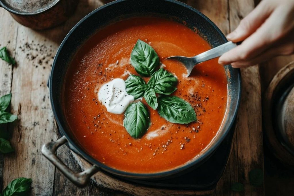 Soupe de tomates : l’ingrédient secret qui la rend irrésistible