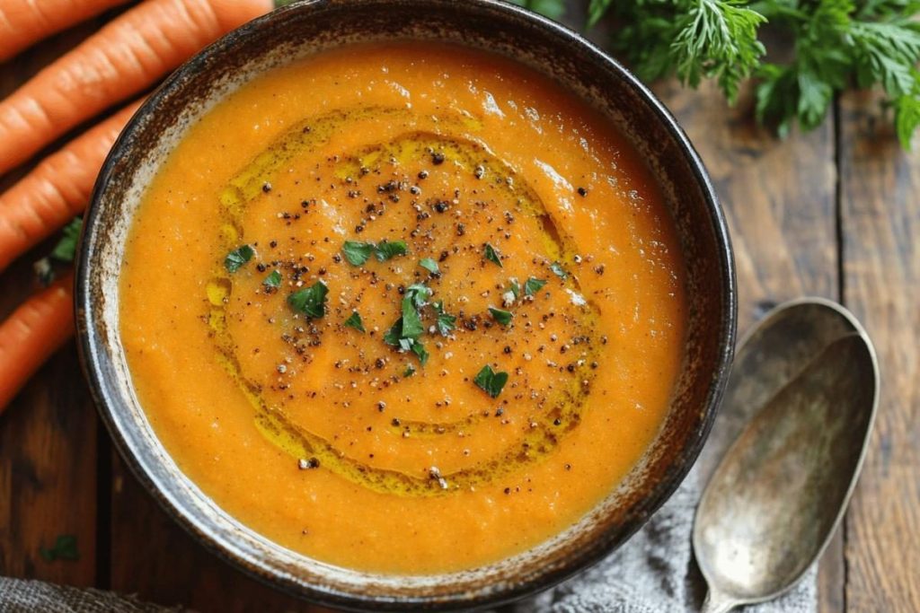 Un bol de soupe de carottes rôties au cumin… et vous oublierez toutes les autres !