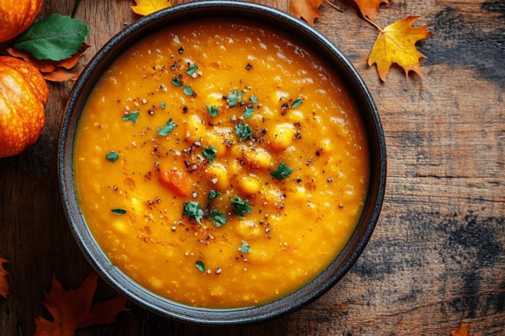 En 4 ingrédients à peine, préparez la soupe de potimarron la plus veloutée de l’automne.