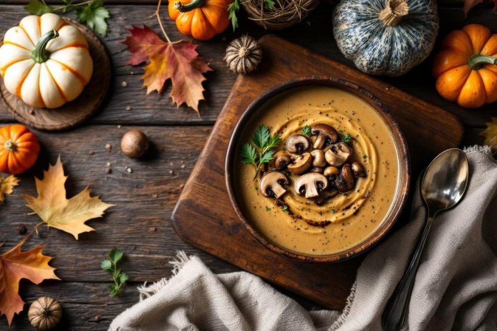 Cette soupe de champignons d’automne cache un secret : elle réconforte dès la première cuillère