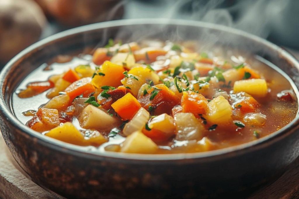 Cette soupe rustique aux légumes racines réchauffe tellement… que vous en deviendrez accro !