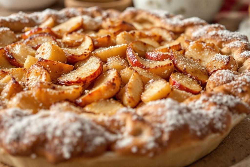 Cette tarte rustique aux pommes caramélisées va changer votre façon de voir le dessert !