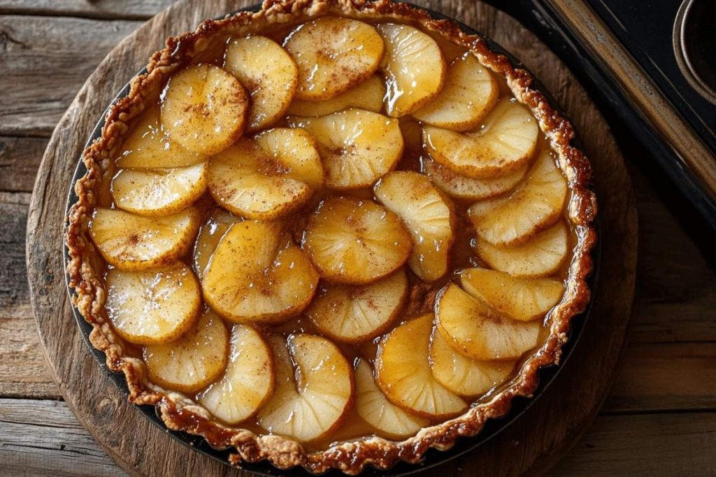 Tarte tatin aux poires : le dessert d’automne gourmand que tout le monde adore