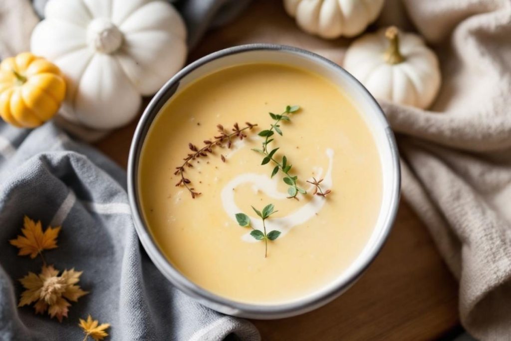 Ce velouté potimarron-châtaignes ultra onctueux va réchauffer vos soirées d’octobre – recette cocooning