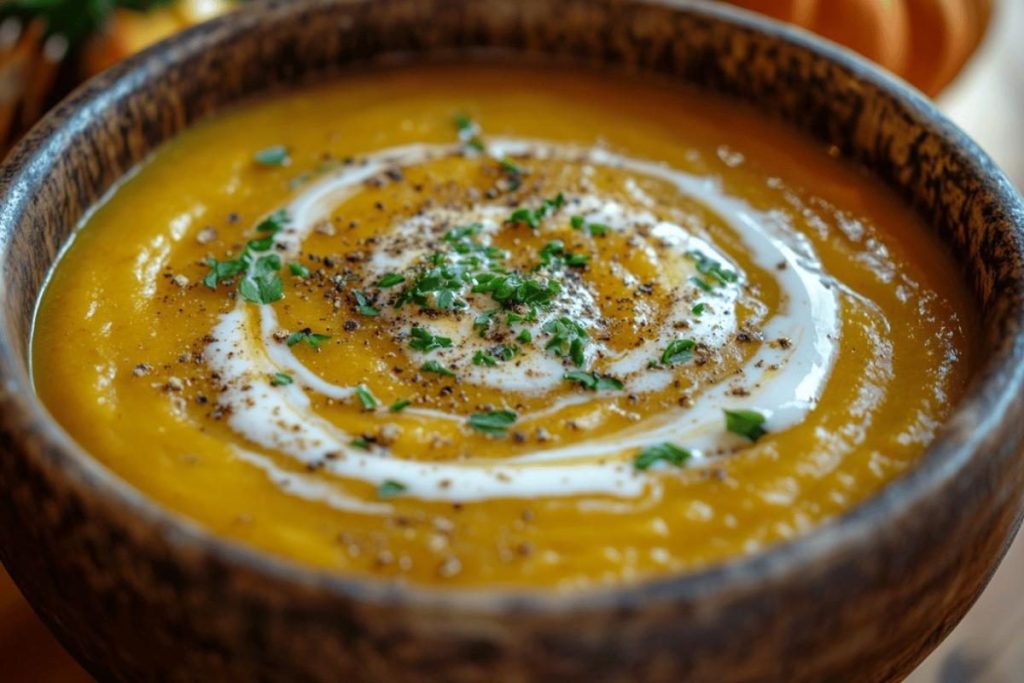 Velouté de potimarron : le petit plus qui change tout