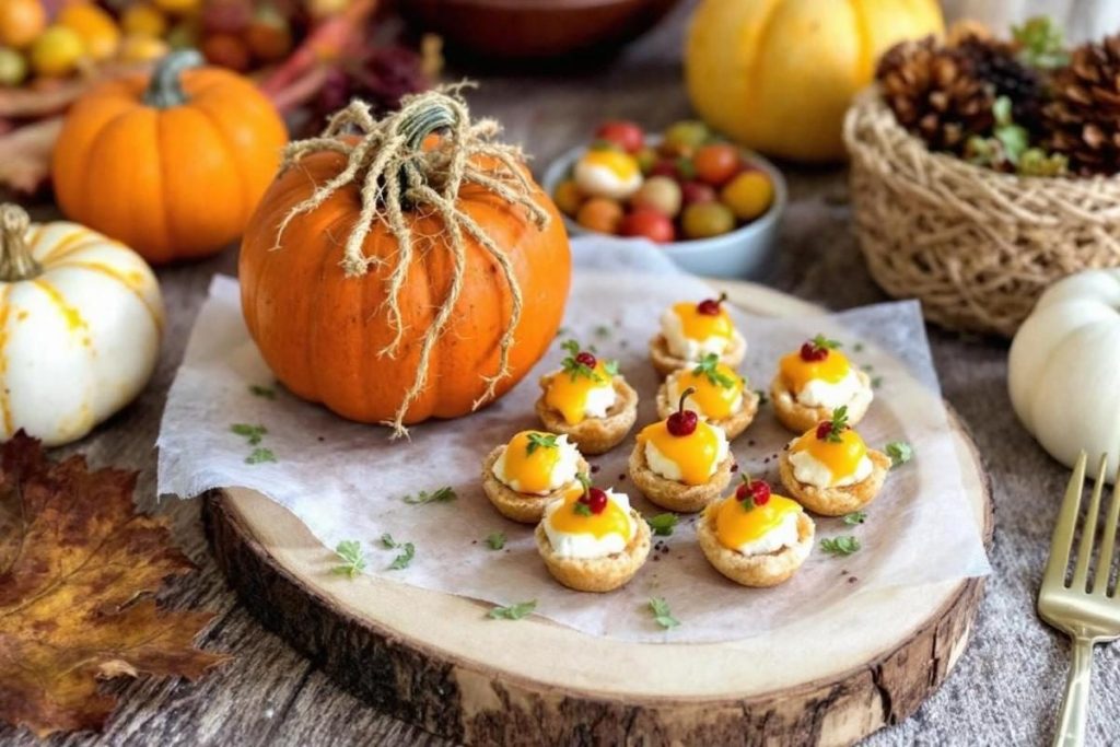 Mon apéro d’automne fétiche : ces bouchées à la courge et au fromage partent en un éclair