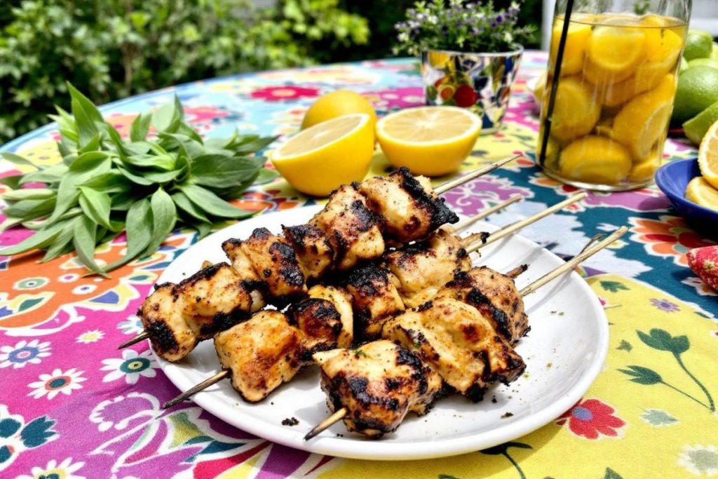 Mon dîner d’été favori : ces brochettes de poulet au citron sont avalées par les invités dès la première fournée