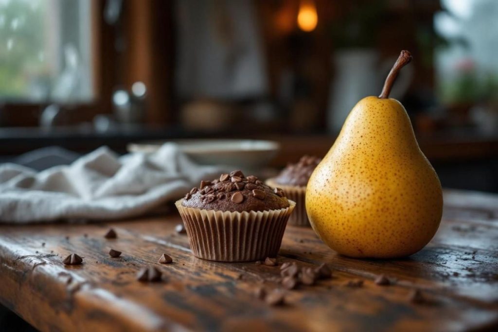 Le goûter que mes amis me réclament : ces muffins poire-chocolat disparaissent en un instant