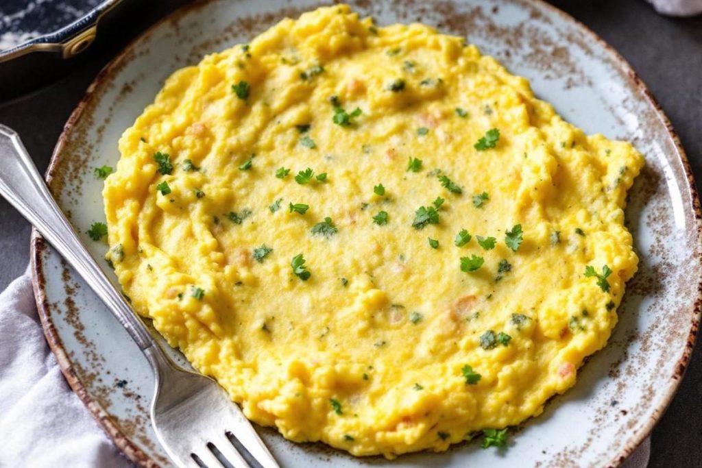 Une omelette soufflée aux herbes, prête en 5 minutes ? Voici la recette simple et bluffante
