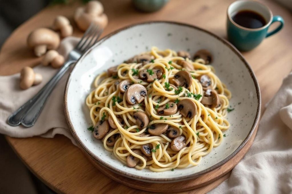Mon dîner express préféré : ces pâtes crémeuses aux champignons font toujours sensation