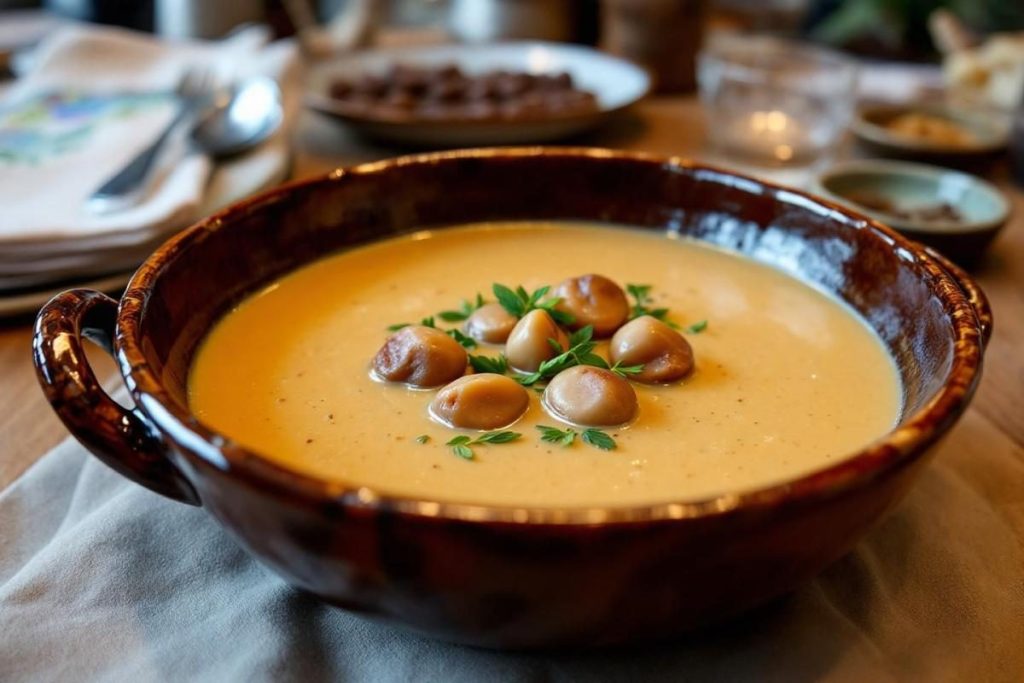 Difficile de s’en passer : cette soupe crémeuse de châtaignes fait chavirer les gourmands