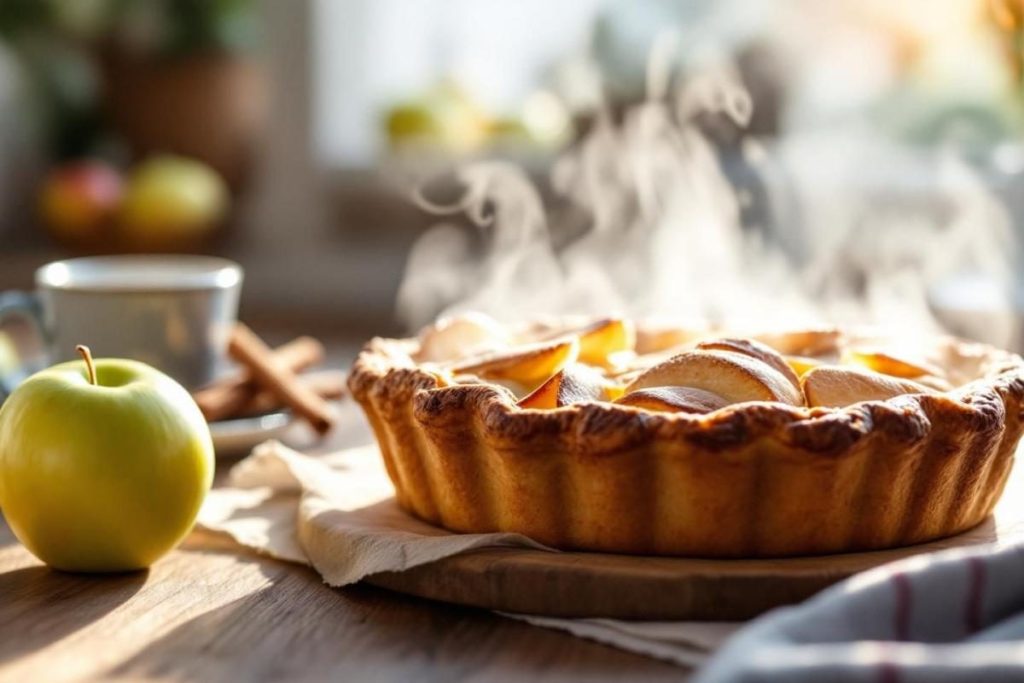 Impossible d’y résister : cette tarte rustique aux pommes et à la cannelle embaume toute la maison