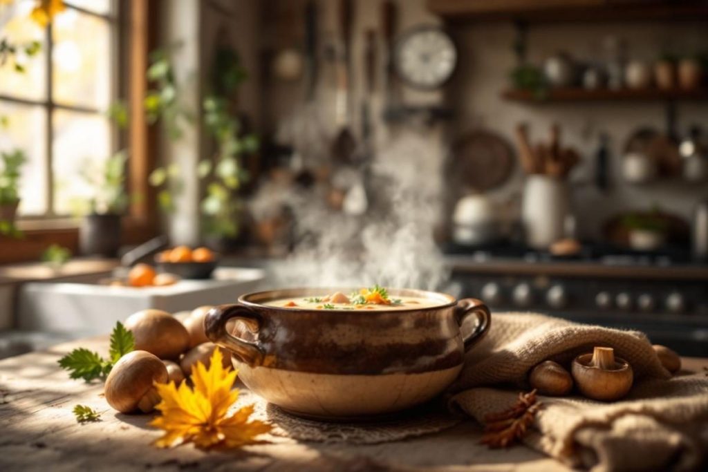 Mon plat d’automne favori : ce velouté de champignons est bu jusqu’à la dernière goutte par les invités