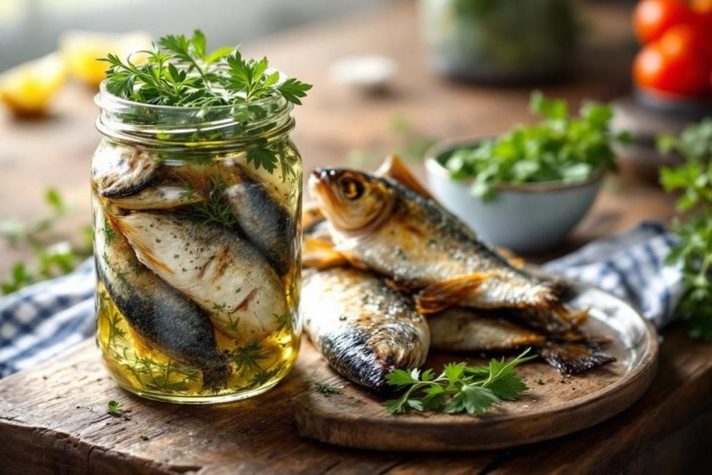 recette de harengs marinés au vinaigre