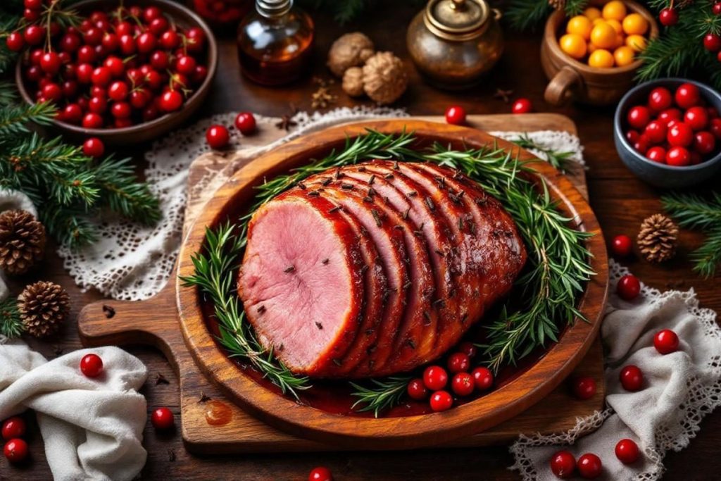 recette de jambon de noel